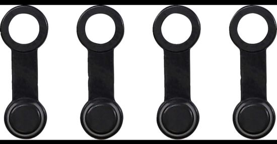 HELIX RACING BRAKE BLEEDER CAP  BLACK  W/ TETHER - 2022005
