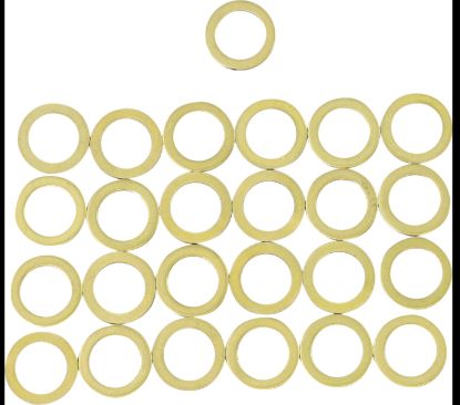 HELIX RACING BRAKE BANJO WASHERS 25 PC  COPPER - 2052505