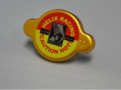 HELIX RACING ZINC RADIATOR CAP  1.1 BAR (16 PSI) - 2121113