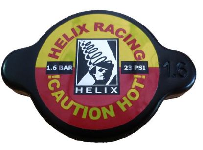 HELIX RACING RADIATOR CAP BLACK  1.6 BAR - 2121601