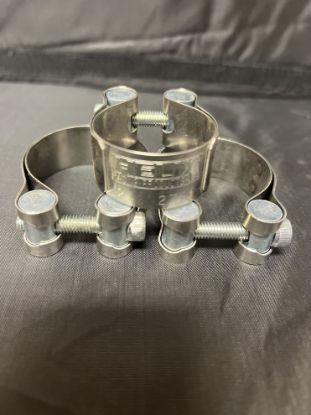 HELIX RACING STAINLESS STEEL MUFFLER CLAMP  1.44 - 2122755