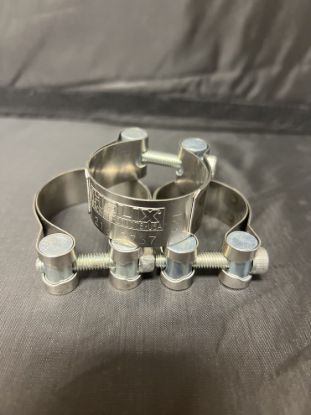 HELIX RACING STAINLESS STEEL MUFFLER CLAMP  1.56 - 2122757