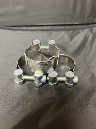 HELIX RACING STAINLESS STEEL MUFFLER CLAMP  1.69 - 2122759