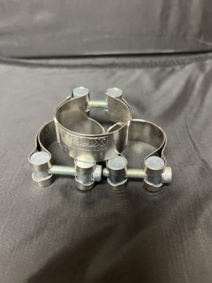 HELIX RACING STAINLESS STEEL MUFFLER CLAMP  1.69 - 2122759