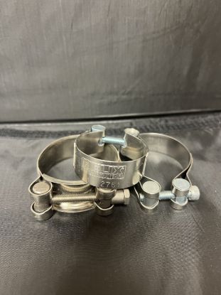 HELIX RACING STAINLESS STEEL MUFFLER CLAMP  1.81 - 2122761