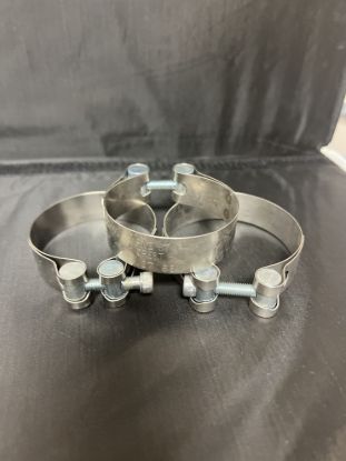 HELIX RACING S.S. EXHAUST CLAMP  2.31' - 2.49' D - 2122769