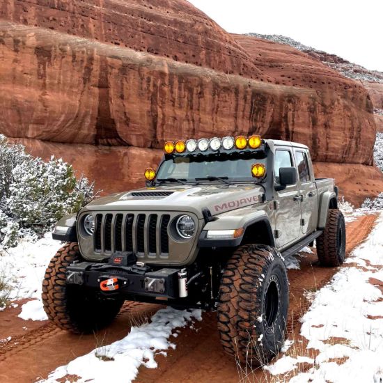 KC HILITE 50' LIGHT BAR -MOUNT JEEP 392/MOJ - 7328