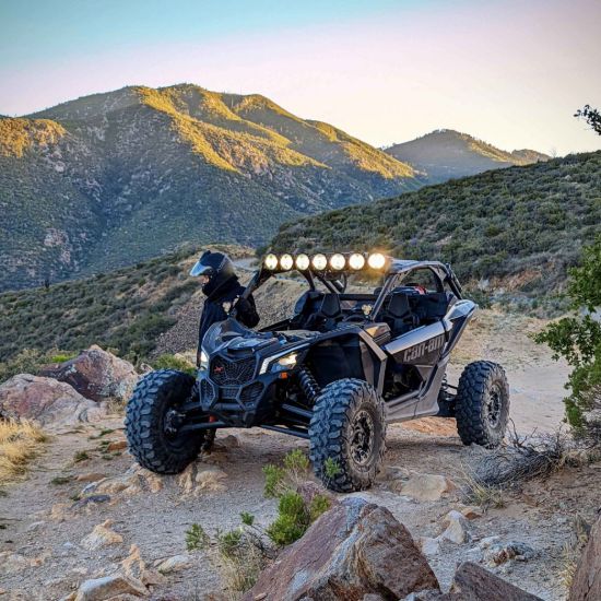 KC HILITE CAN-AM X3; PRO6 GRAVITY LED 7-LIGHT - 91334