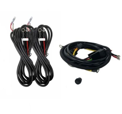 KC HILITE PROFILE SIDECAST  FOUR-LIGHT WIRING - 92401