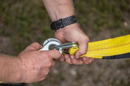 HAMPTON PROD 24' AXLE STRAP D-RING SLEEVE - 04226