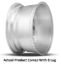 M.T. WHEEL CANYON POL 17X12 8X6.5 3.60 B/S - 277001
