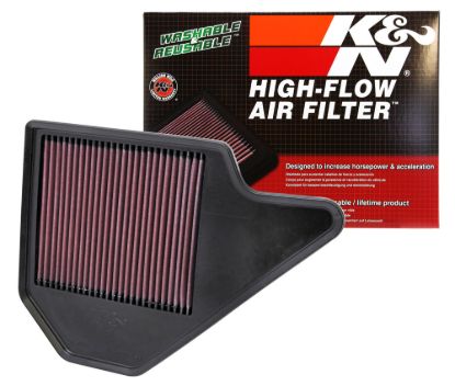 K&N FILTER AIRFILTER-DODGRACARAV11V6 - 332462