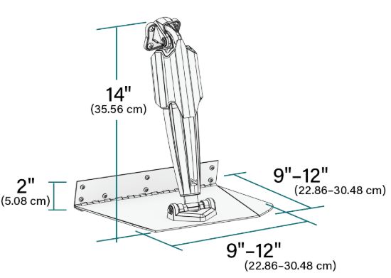 LENCO 12' X 12' STANDARD TRIM TAB KIT WIT - 15183106