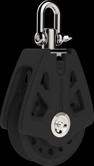 LEWMAR 50MM SYNC BLOCK SINGLE BK - 29925001BK