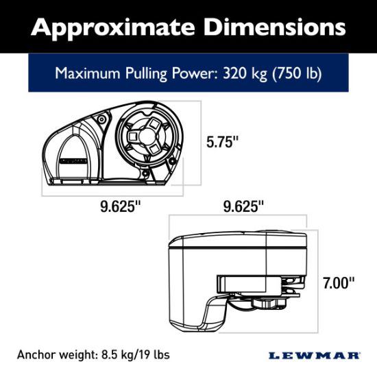 LEWMAR KIT - PRO-FISH 700 6MM-7MM-1/4' - 6211967310