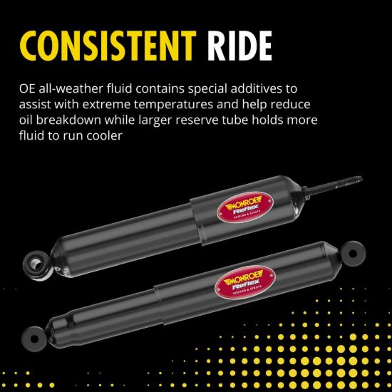 MONROE SHOCK RFLX LGHT TRCK SHOCK ABS - 911195
