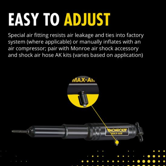 MONROE SHOCK MAX-AIR ADJ. SHCK      PR - MA700