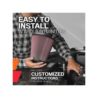 K&N FILTER PERFORMANCE INTAKE KIT - 571561