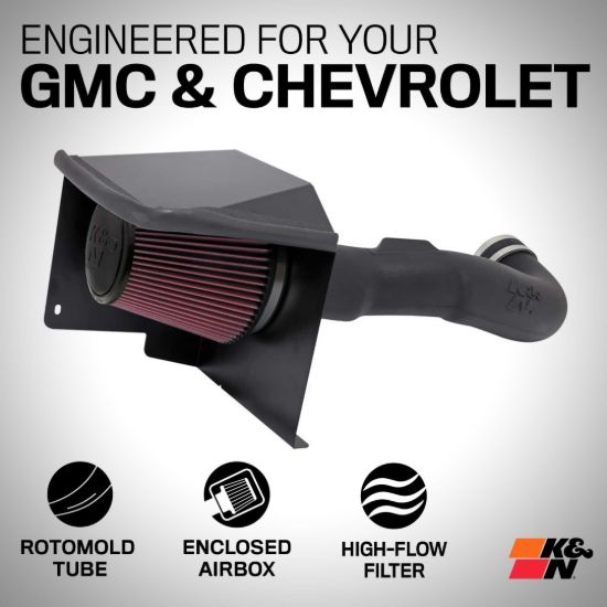 K&N FILTER PERFORMANCE INTAKE KIT - 573070
