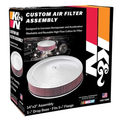 K&N FILTER CUSTOM AIR ASSY APP.GUIDE - 601280