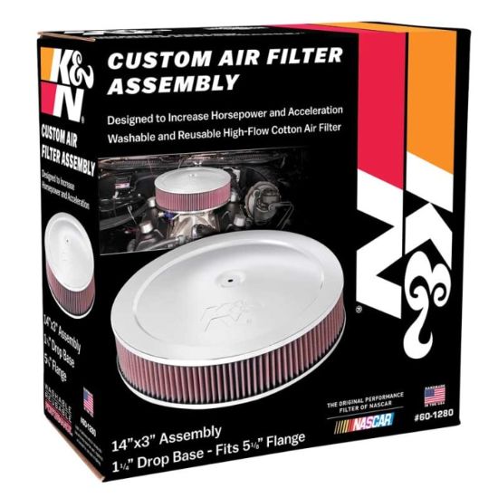 K&N FILTER CUSTOM AIR ASSY APP.GUIDE - 601280