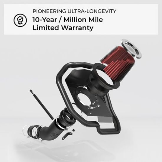 K&N FILTER PERFORMANCE AIR INTAKE SYSTEM - 632617