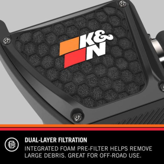 K&N FILTER PERFORMANCE AIR INTAKE SYSTEM - 632620