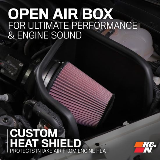 K&N FILTER COLD AIR INDUCTION - 697002TTK