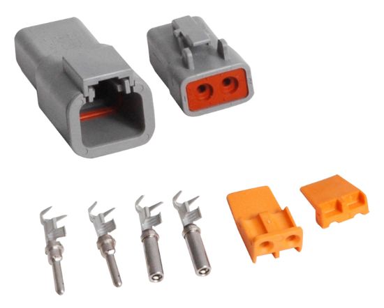 MSD CO. CONCTR DEUTSCH 2-PIN 12GA - 8184