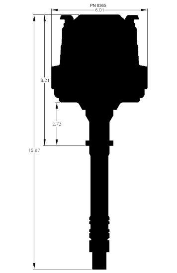 MSD CO. BILLET GM HEI DISTRIBUTOR - 8365