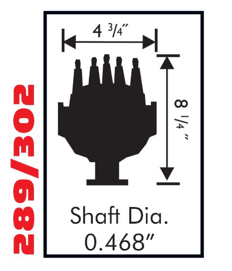 MSD CO. DIST FORD 289-302 VAC ADV - 8479