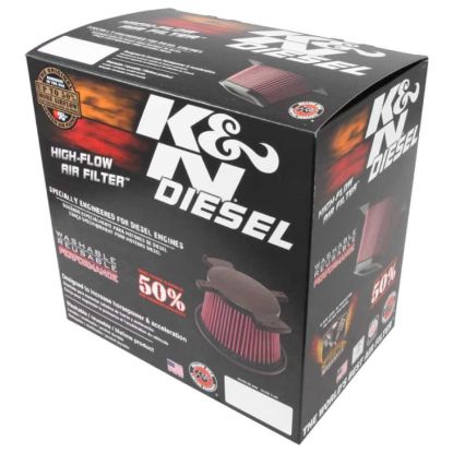 K&N FILTER AIR FLTR CHEV 6.6L V8 06 - E0781