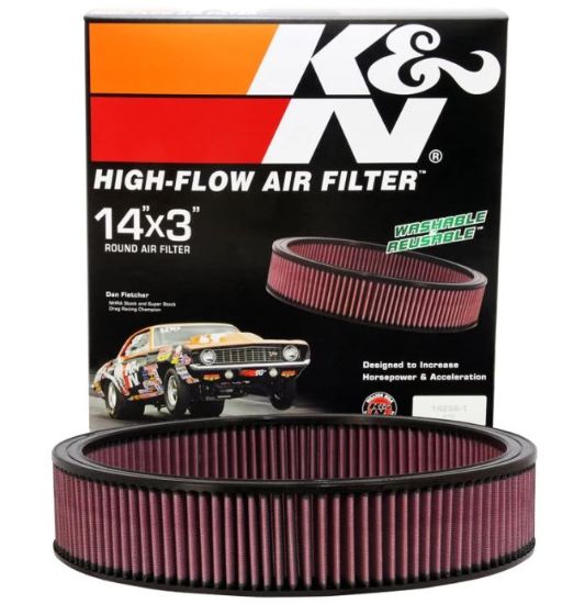 K&N FILTER AIR FILTER SEE APPL.GUIDE - E1650