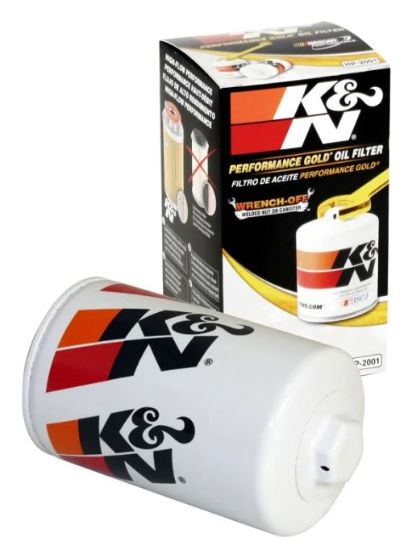 K&N FILTER OIL FLTR CHV/OLD/CAD/BUIC - HP2001