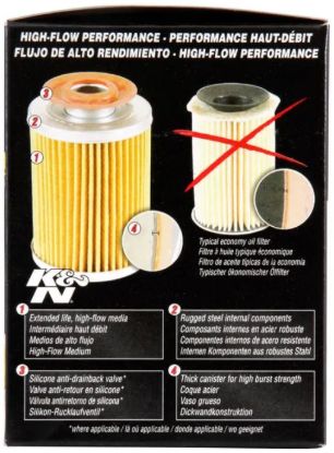 K&N FILTER OIL FLTR CAD/ROVER - HP2003