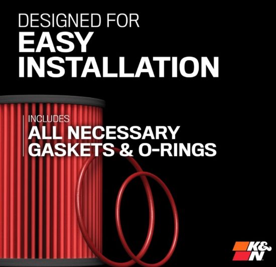 K&N FILTER OIL FILTER - HP7056