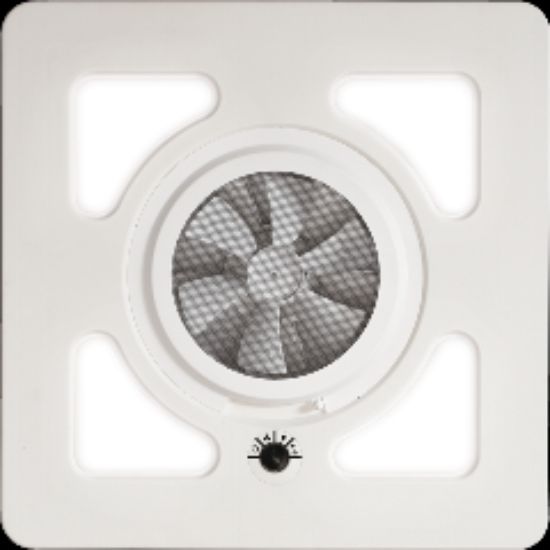 MAXXAIR VENT MINI VENT DELUXE  LED BLACK - 0003851