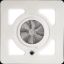 MAXXAIR VENT MINI VENT DELUXE  LED BLACK - 0003851