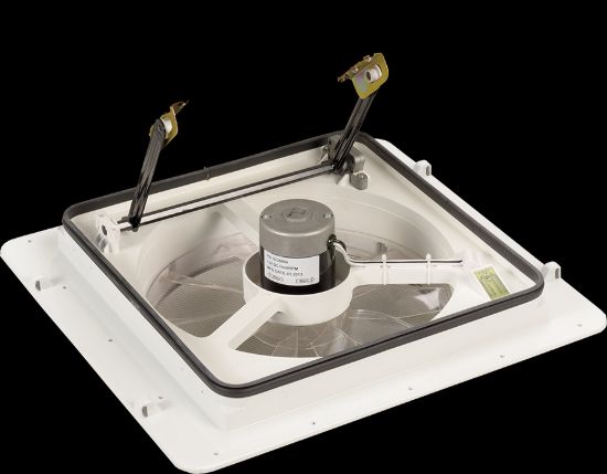 MAXXAIR VENT STD MAXFAN REMOTE SMK LID - 0004500K