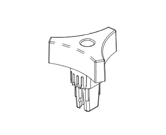 MAXXAIR VENT LOCKING KNOB - 0521236K
