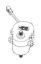MAXXAIR VENT LIFT MOTOR - 1020270