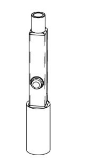 MAXXAIR VENT LOCK HANDLE SHAFT-K MOD - 1021232K