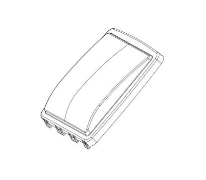 MAXXAIR VENT LID ASSEMBLY - SMOKE - 1200057