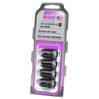 MCGARD LUG NUT PK/4 12X1.5 BLACK - 65357BK