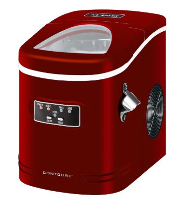 NAT.QUALITY PORTABLE ICE MAKER  RED - RV130R