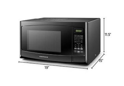 NAT.QUALITY MICROWAVE  1.0 CF  BLACK - RV980B