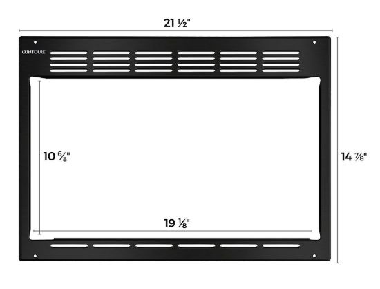 NAT.QUALITY TRIM KIT FOR MODEL RV980B - RVTRIM9B