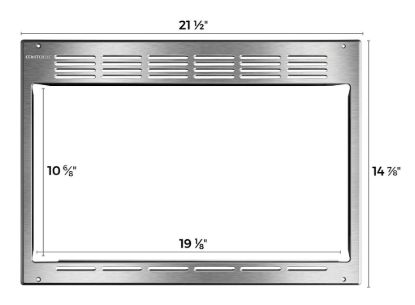 NAT.QUALITY TRIM KIT FOR MODEL RV-950S SS - RVTRIM9S