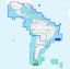 NAVIONICS SA004L MEXICO  CARIBBEAN TO BRAZIL - 010C136440