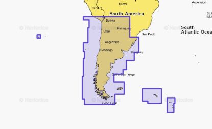 NAVIONICS CHILE  ARGENTINA & EASTER ISL. - 010C136530